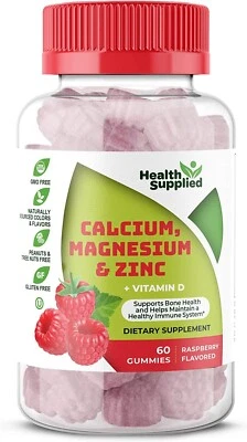 Calcium Magnesium & Zinc + Vitamin D Gummies | Bone Health Immune Energy - Image 1 of 4