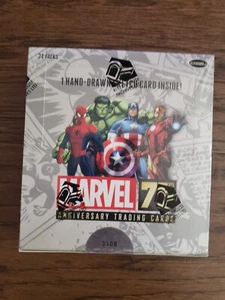 Tarjetas coleccionables Rittenhouse Marvel 2014 75 aniversario caja sellada de fábrica - Imagen 1 de 2