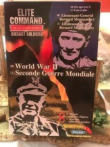 Elite Command Diecast Soldaten General Eisenhower / LT General Montgomery WWII  - Bild 1 von 5