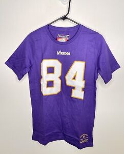 Mitchell & Ness NFL Minnesota Vikings Shirt Boys Size Large 14-16 Randy Moss