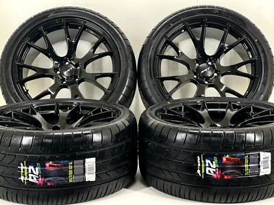 20x9 20x10.5 GLOSS BLK SRT HELLCAT WHEELS  TIRES CHARGER CHALLENGER RED EYE 392 - Imagem 1 de 4