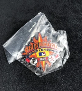 Mexico City Serie De Primavera Spring Training 2004 Astros Marlins Pin - Picture 1 of 2