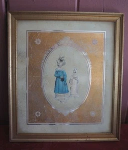 COLGANTE DE PARED ESPEJO DE MODA ENMARCADO DE COLECCIÓN - Imagen 1 de 2