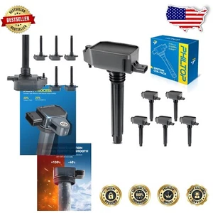 Durable Ignition Coil Pack Set for 2016-2021 Grand Cherokee, Wrangler, Pacifica - Picture 1 of 11