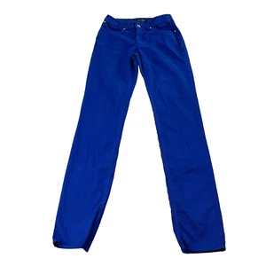 Armani Womens Jeans Slim Straight Bright Blue Stretch J18 W27 L34 - Picture 1 of 13
