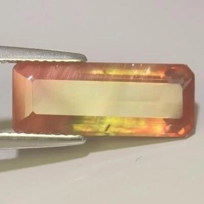 5.10Cts NATURAL BI-COLOUR RED ANDESINE 18.0x7.1x5.0 LOOSE GEMSTONE FREE SHIPPING - Image 1 of 3