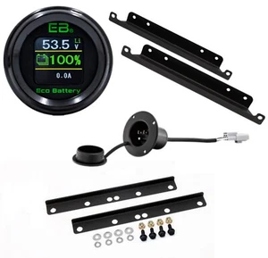 Club Car DS H Frame Installation Kit for Eco 51v 105Ah Skinny Lithium Battery - Foto 1 di 1