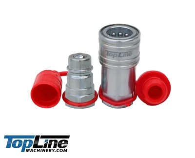 TOPLINE TL38 1/2" NPT Thread 1/2" Ag Hydraulic Quick Connect Coupler Ball Valve Pioneer