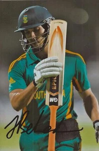 SOUTH AFRICA * FARHAAN BEHARDIEN SIGNED 6x4 ACTION PHOTO+COA - Picture 1 of 1