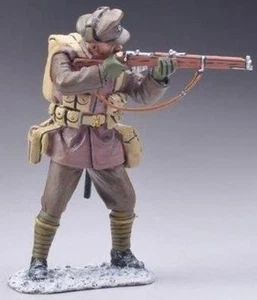 THOMAS GUNN PRIMERA GUERRA MUNDIAL BRITÁNICO GW058B FUSILERO DE PIE BRITÁNICO INVIERNO - Imagen 1 de 2