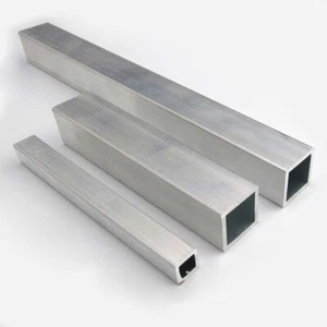 Multi-size Aluminum Square Tube Metal Alloy Box Tubing Section T6063 Model DIY - Picture 1 of 7