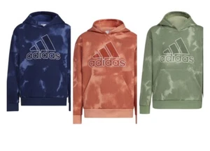 Adidas Boys Long Sleeve Fluidity Hoodie Pullover - Picture 1 of 13