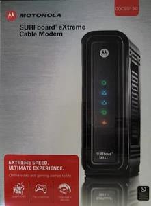 Motorola Surfboard eXtreme Cable Modem SB6121 Up To160mbps - Picture 1 of 11