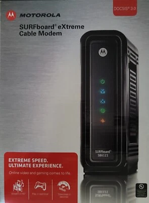 Motorola Surfboard eXtreme Cable Modem SB6121 Up To160mbps - Image 1 of 4