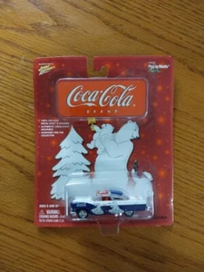 Johnny Lightning 55 1955 Ford Crown Victoria Coca Cola Polar Bears Christmas Car - Picture 1 of 1