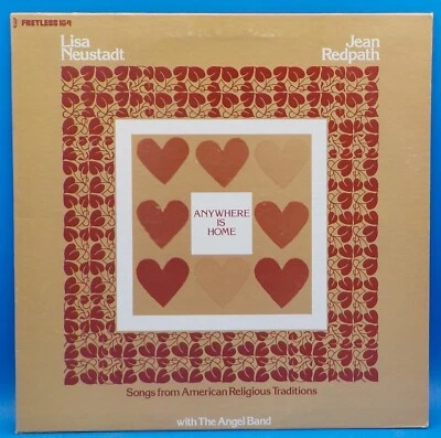 Lisa Neustadt & Jean Redpath & The Angel Band LP Anywhere Is Home NM VG++ BX13  - Image 1 of 3