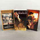 Lot of 3 VHS Tapes Saving Private Ryan Seabiscuit Dirty Dancing Havana Nights