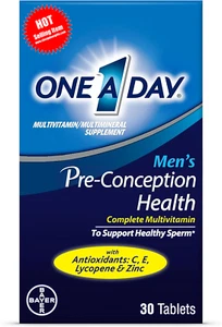 One A Day Men's Pre-Conception Health to Support Healthy Sperm,... - Picture 1 of 6