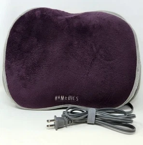Homedics SP-105H Cuscino Massaggio Riscaldato Shiatsu e Vibrazioni Viola Scuro - Foto 1 di 11