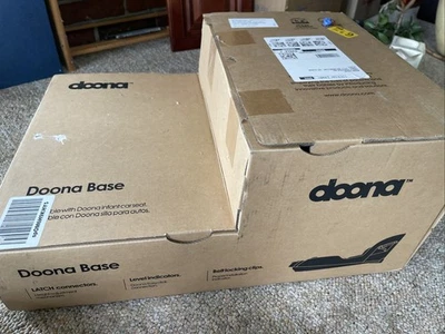 Base de cierre Doona con indicadores de nivel para asiento de coche de bebé convertible Doona nuevo Foto 1 de 4