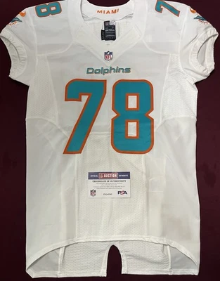 Laremy Tunsil 迈阿密海豚队 NFL 正品球队发行比赛球衣(Ole Miss) — 第 1/4 张图片