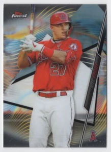 2020 TOPPS FINEST Mike Trout Los Angeles Angels #25 R9 - Picture 1 of 2