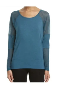New Soybu Alma Dolman Pullover Yoga Shirt Top Plus Size XXL Led blue - Picture 1 of 2