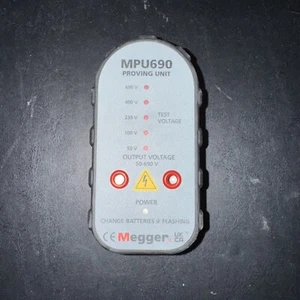 MPU690 Megger Proving Unit 50-690V 2 Pole Tester Brand New No Box - Picture 1 of 2