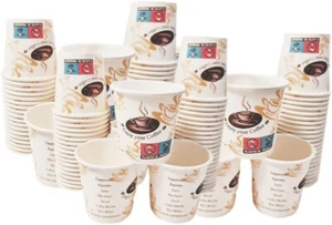 Lauroo Espresso TO GO Becher, Coffee To Go Kaffeebecher – TO GO 100 ml 500 Stk. - Bild 1 von 4