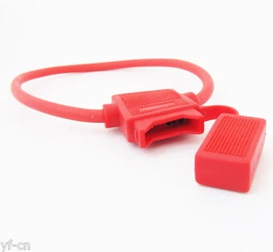 1set Waterproof Blade Fuse Holder for Car/Boat/Truck Audio AU Red Medium In Line - Picture 1 of 4