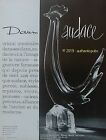 Publicite Daum Cristal Le Coq Audace Style Noblesse Cadeau De 1962 French Ad Pub