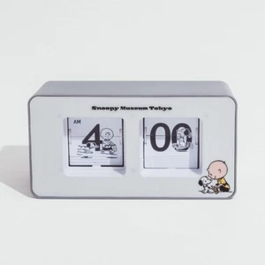 Nuovo Peanuts Snoopy Flip Clock Patapata Clock Snoopy Museum Tokyo Limited Twemco - Foto 1 di 2