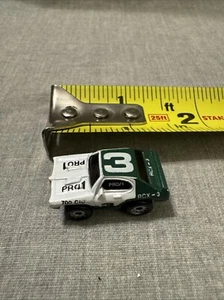Vintage Galoob Micro Machines 1968 PONTIAC GTO Green & White Racing Race Car 3 - Picture 1 of 8