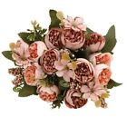Bouquet Rosa Simulata Composizione Floreale Artificiale Per Matrimonio Casa Uffi
