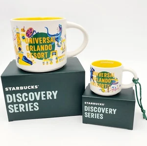 Tazza caffè ceramica Universal Studio Orlando Starbucks Discovery Series ornamento - Foto 1 di 17