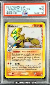 Electabuzz 29/101 Reverse Holo EX Dragon Frontiers - PSA 9 - Picture 1 of 2