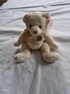 Ty Beanie Babie * CHARLES * The Harrods UK Exclusive Teddy Bear 7" (18cm) RARE - Picture 1 of 12