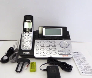 VTech DS6151 - Cordless 2-Line Handset Phone System - Digital Answering System - Picture 1 of 5