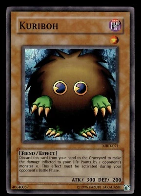 Tarjeta Yugioh Kuriboh MRD-071 súper rara Foto 1 de 2