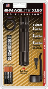 Mag-Lite 4,75" XL-50 cuerpo de aluminio negro linterna LED combo táctico 63214 - Imagen 1 de 1