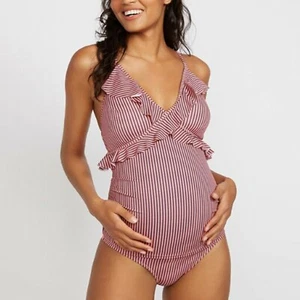 Women Maternity Swimsuit Pregnancy Swimwear Beachwear Swimming Costume H - Picture 1 of 13