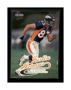 1999 Ultra Justin Armour #133 Cleveland Browns Football Card - Picture 1 of 2