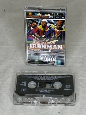 Ghostface Killah - Ironman  - 1996 - Cassette Tape - Wu Tang Raekwon Cappadonna - Image 1 of 4
