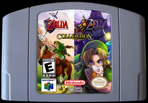 The Legend of Zelda Collection Ocarina of Time + Majora's Mask For N64 NTSC-U/C - Picture 1 of 2