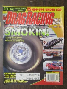 DRAG RACING USA MAGAZINE SEPTEMBER 2000 SCOTTY CANNON BRUTO SMITH LAS VEGAS RACE - Picture 1 of 2