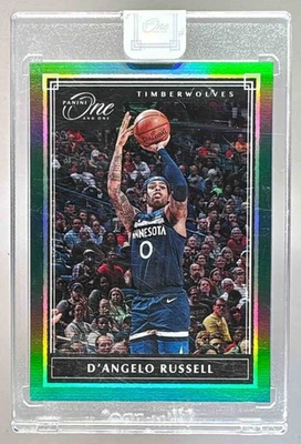 D Angelo Russell 2019 Panini One and #61 Green /5 - Image 1 of 3