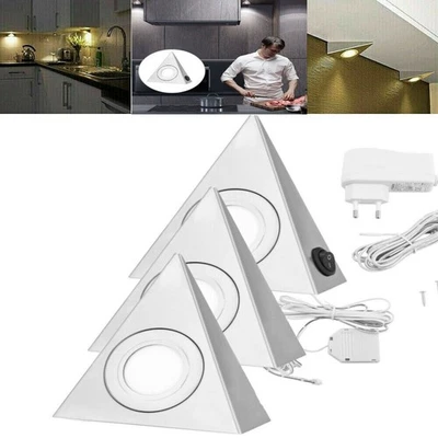 LED Unterbauleuchte 4er Set PIRA Küchenleuchte Unterbaustrahler Strahler Küche - Bild 1 von 4