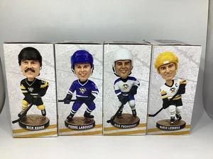 2017 Pittsburgh Penguins 50th Anniversary Series Wackelköpfe 4er Set LESEN - Bild 1 von 13