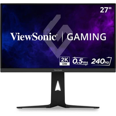ViewSonic XG2736-2K 27" 16:9 WQHD 240Hz IPS LED Gaming Monitor, Black - Image 1 of 4