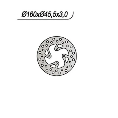 HINTERE BREMSSCHEIBE KTM SX 65  2017 6591026#31 - Imagem 1 de 3